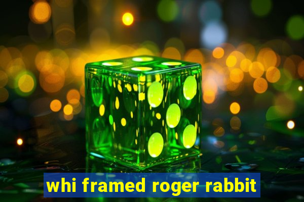 whi framed roger rabbit